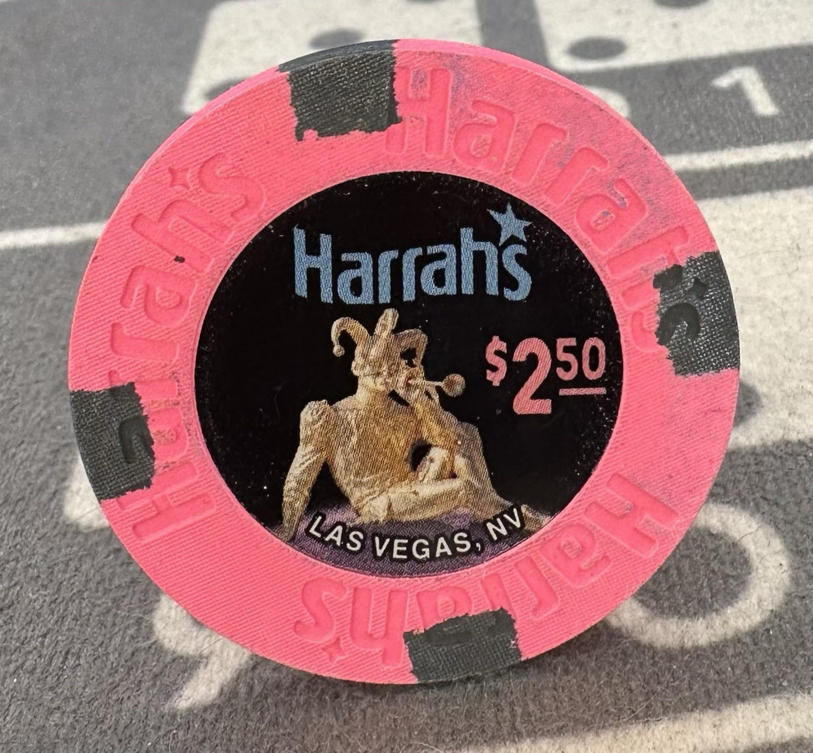 🎰🎲$2.50 Harrahs Las Vegas Casino BJ Chip🎲🎰 🎰🎲$2.50 Harrahs Las Vegas Casino BJ Chip🎲🎰