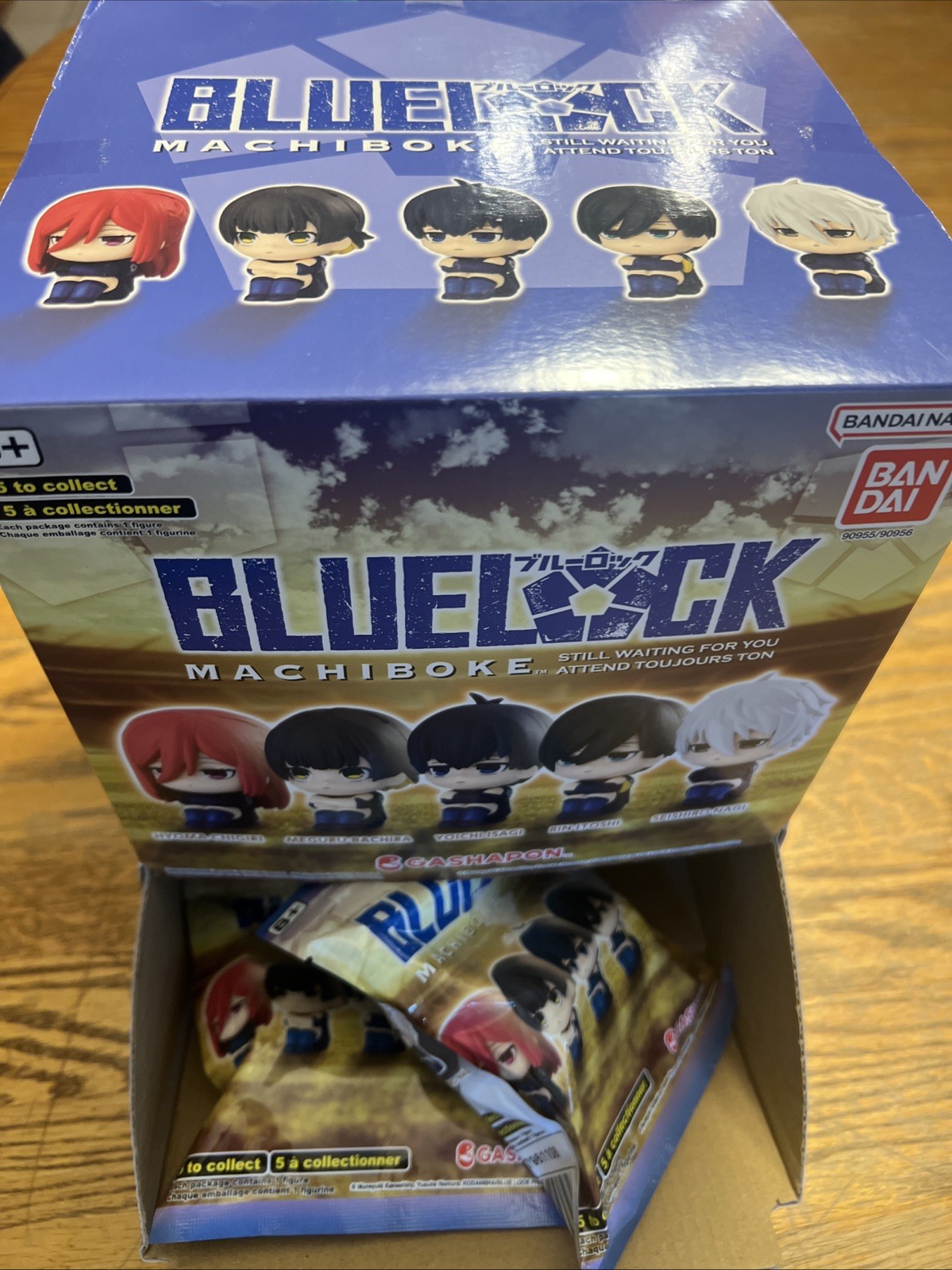 BLUE LOCK MACHIBOKE STILL WAITING FOR YOU Lot of 8 Sealed Blind Bags W/ DISPLAY