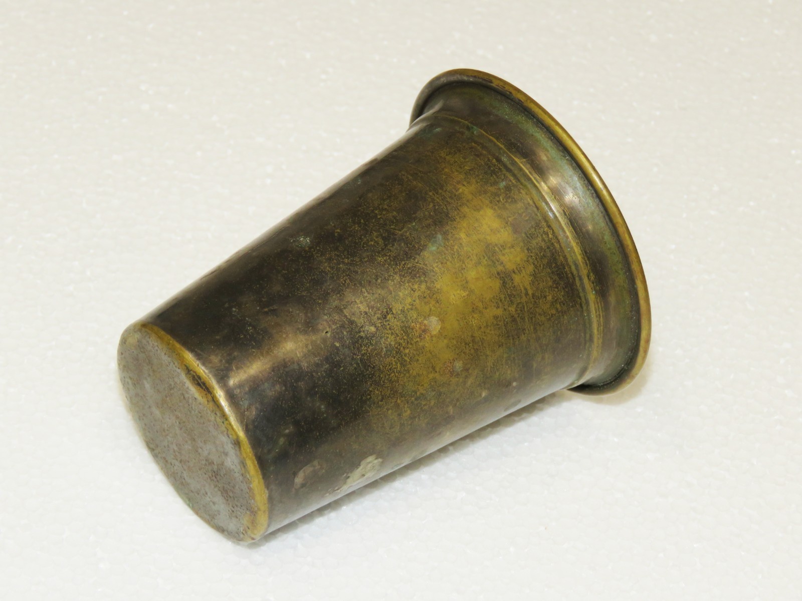 Antique Kabbalistic 4 Rivers Kiddush Cup Brass Copper Judaica Amulet 9cm