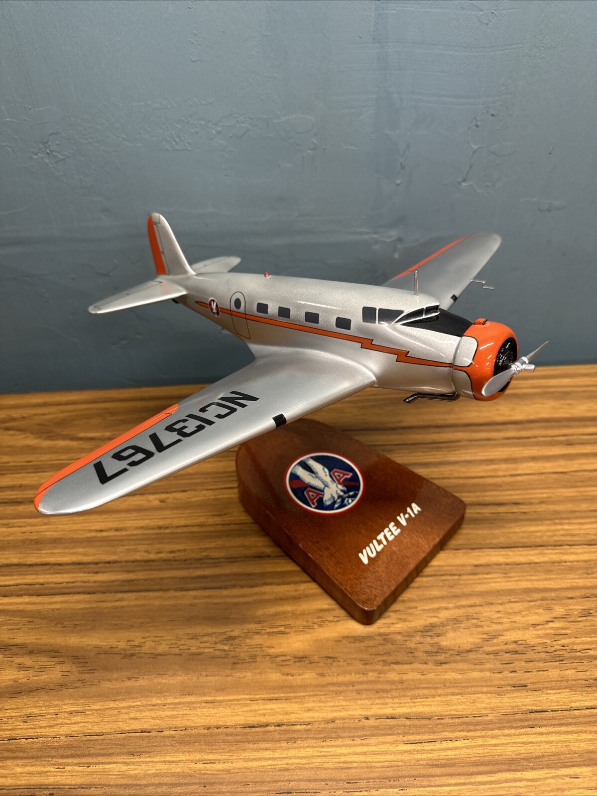 American Airlines Vultee V-1A Rare Model Airplane Aviation American Airlines Vultee V-1A Rare Model Airplane Aviation