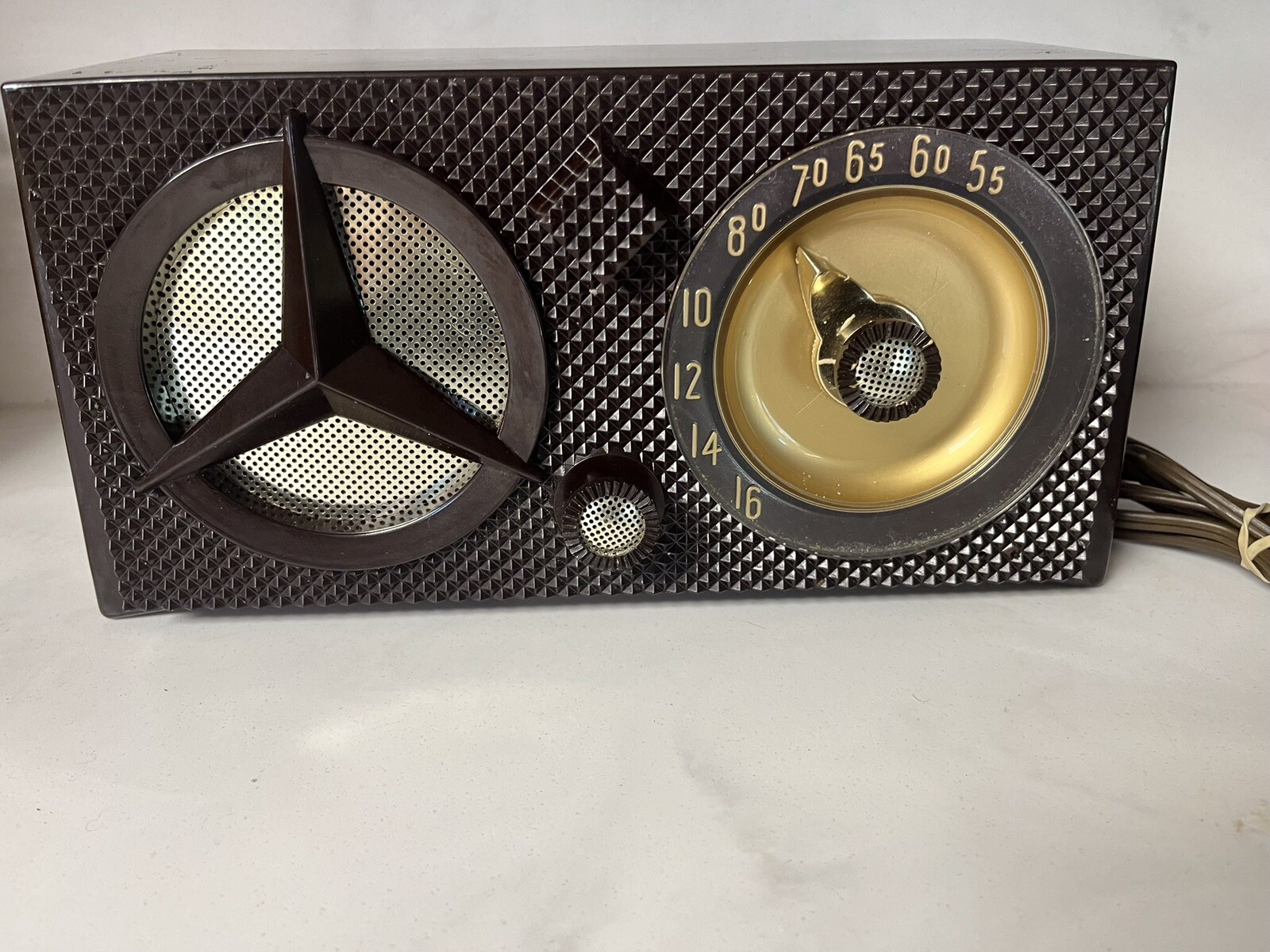 Arvin Tube Radio w/ “ Cosmopolitan” ~ “ Mercedes Benz Grill”  1955   WORKS