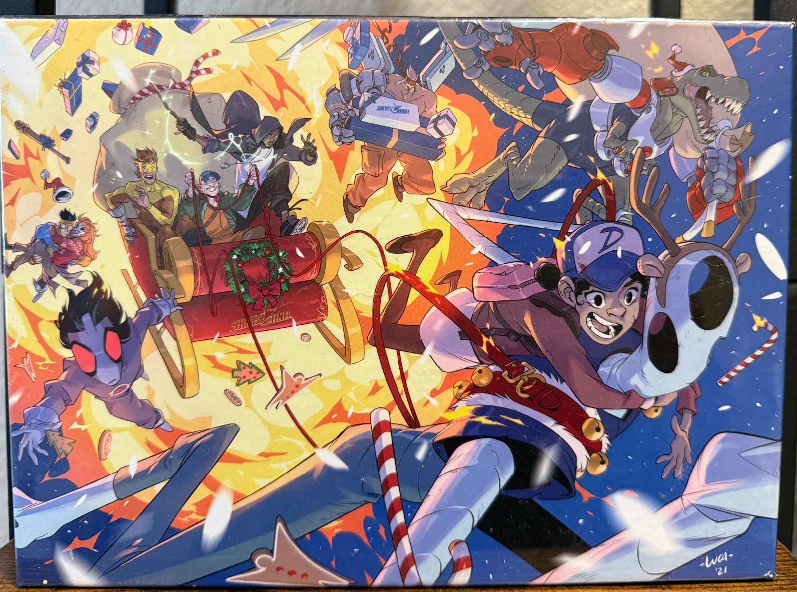 RARE New SKYBOUND Holiday Crossover Jigsaw Puzzle SEALED Employee Exclusive