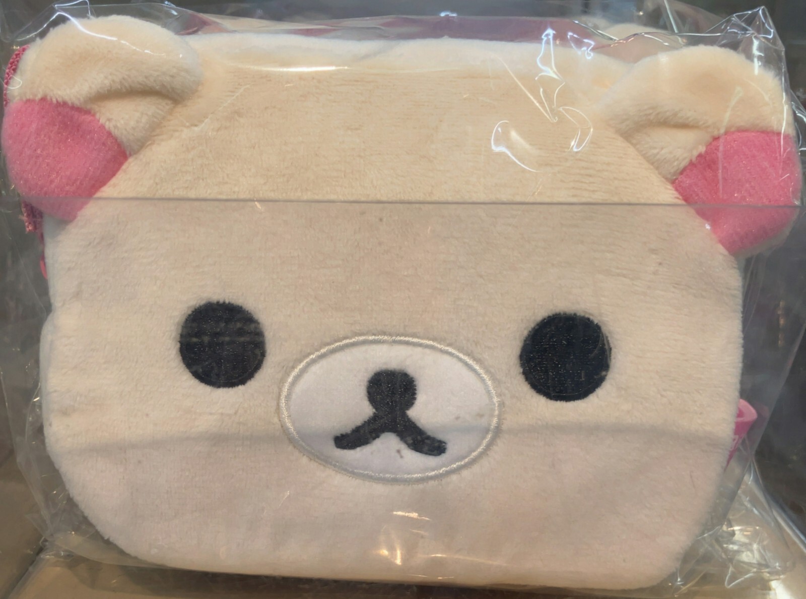 San-X Character Rilakkuma Plush Multi Case Korilakkuma Cosmetic Pouch New Japan