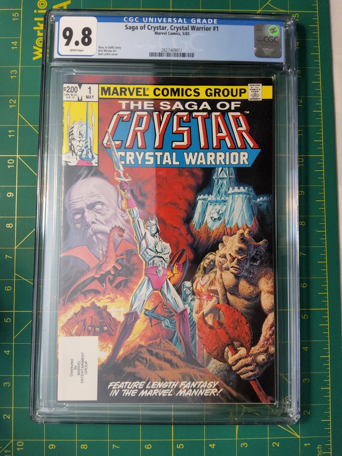 The Saga Of Crystar, The Crystal Warrior 1 CGC 9.8