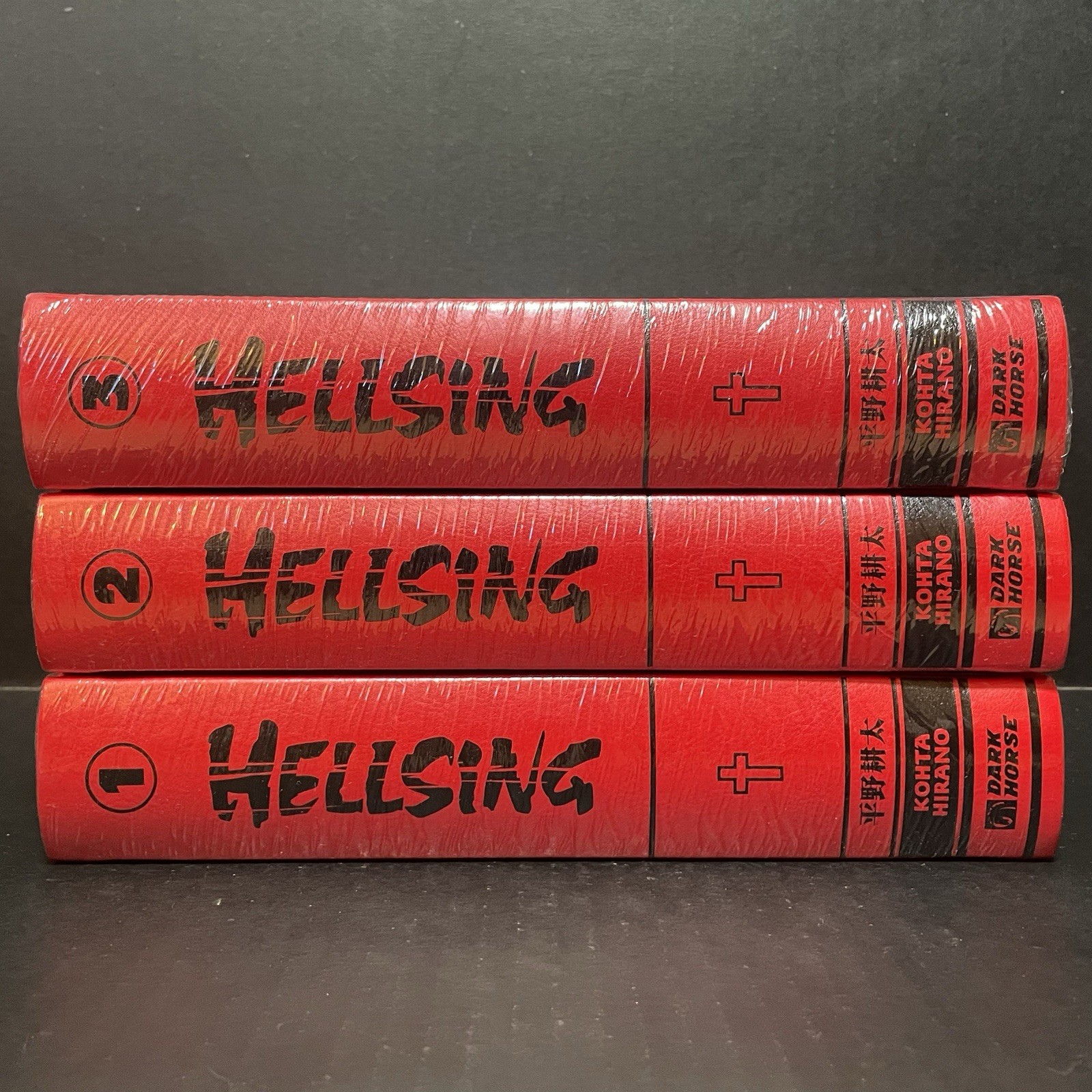 Hellsing Deluxe Edition Manga Hardcover Volumes 1-3 New Sealed English Authentic