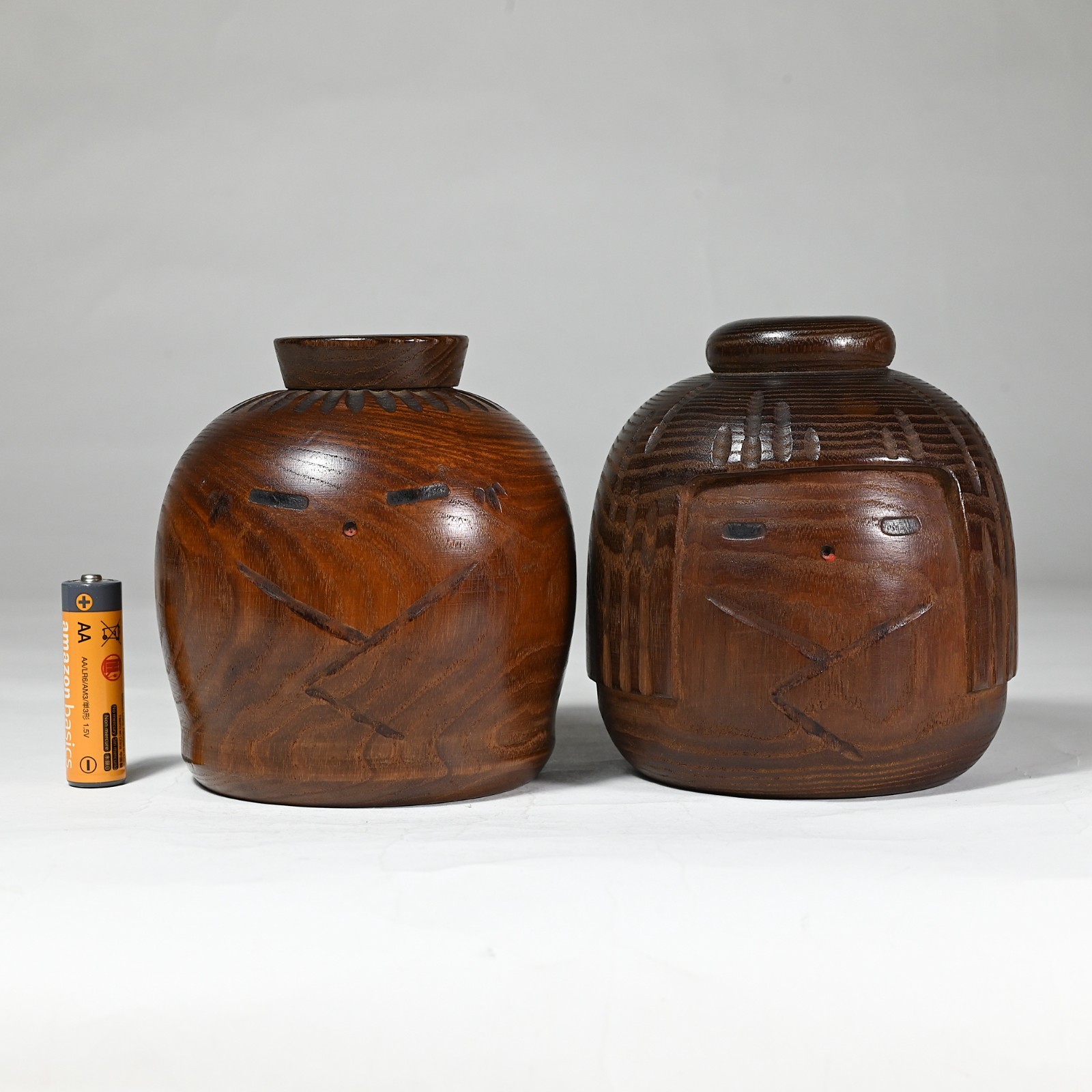 Master SANPEI YAMANAKA Kokeshi Pair \ Master SANPEI YAMANAKA Kokeshi Pair \