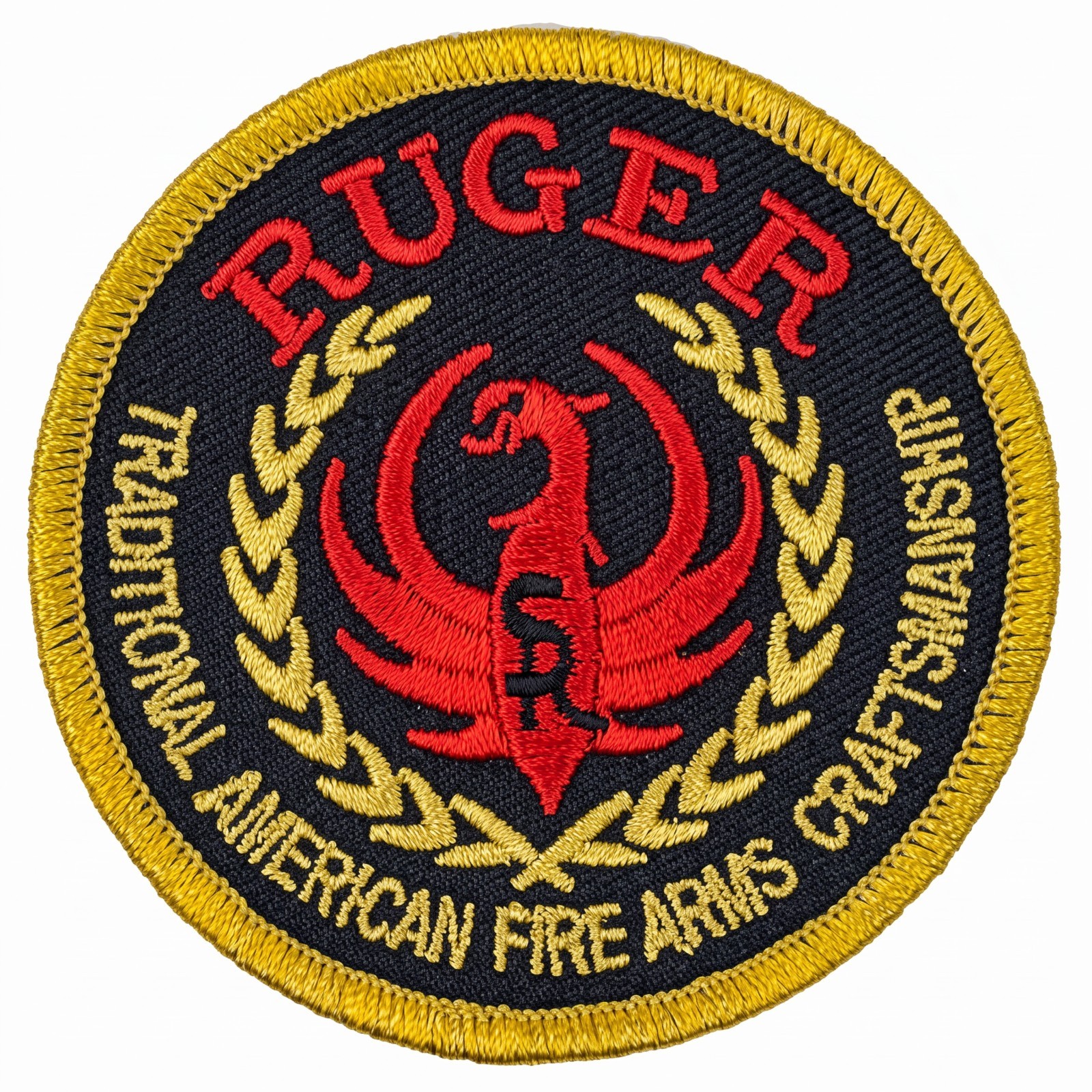 Ruger Firearms Embroidered Patch - Hook Fastener Backing 3