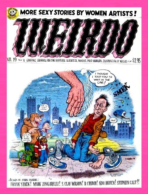 WEIRDO #19, MAGAZINE, 1987, ROBERT CRUMB, LAST GASP, UNDERGROUND COMIC