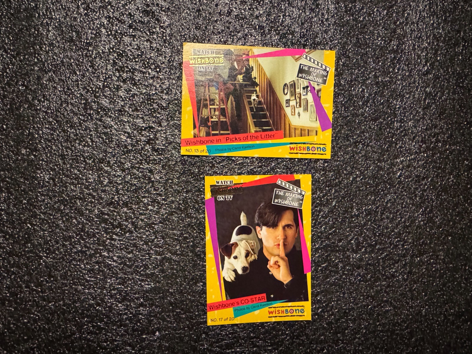 2 1996 The Making Of Wishbone Trading Cards