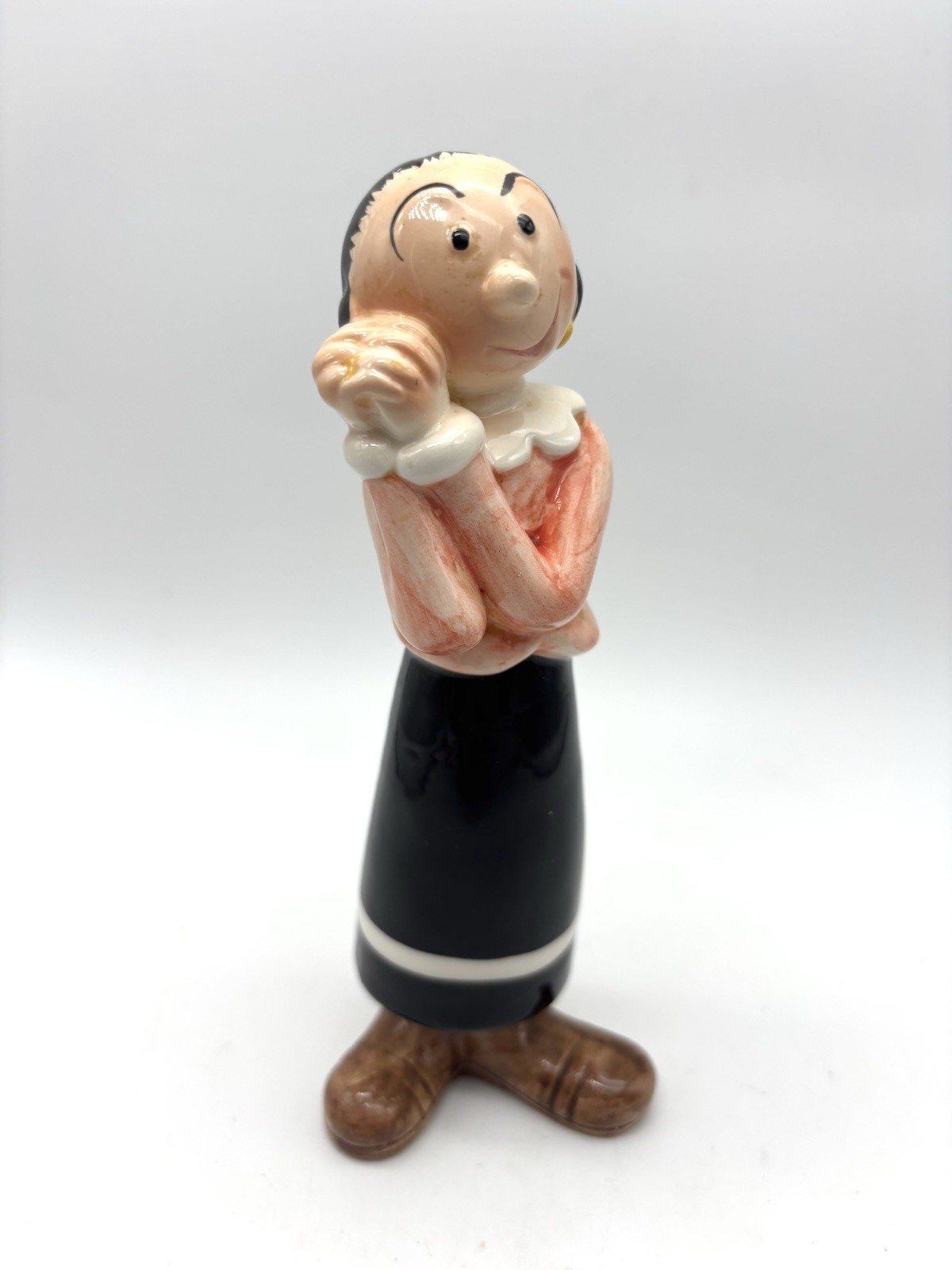 Vtg 7” Olive Oyl Porcelain Salt /Pepper Shaker Vandor Imports Japan Replacement Vtg 7” Olive Oyl Porcelain Salt /Pepper Shaker Vandor Imports Japan Replacement