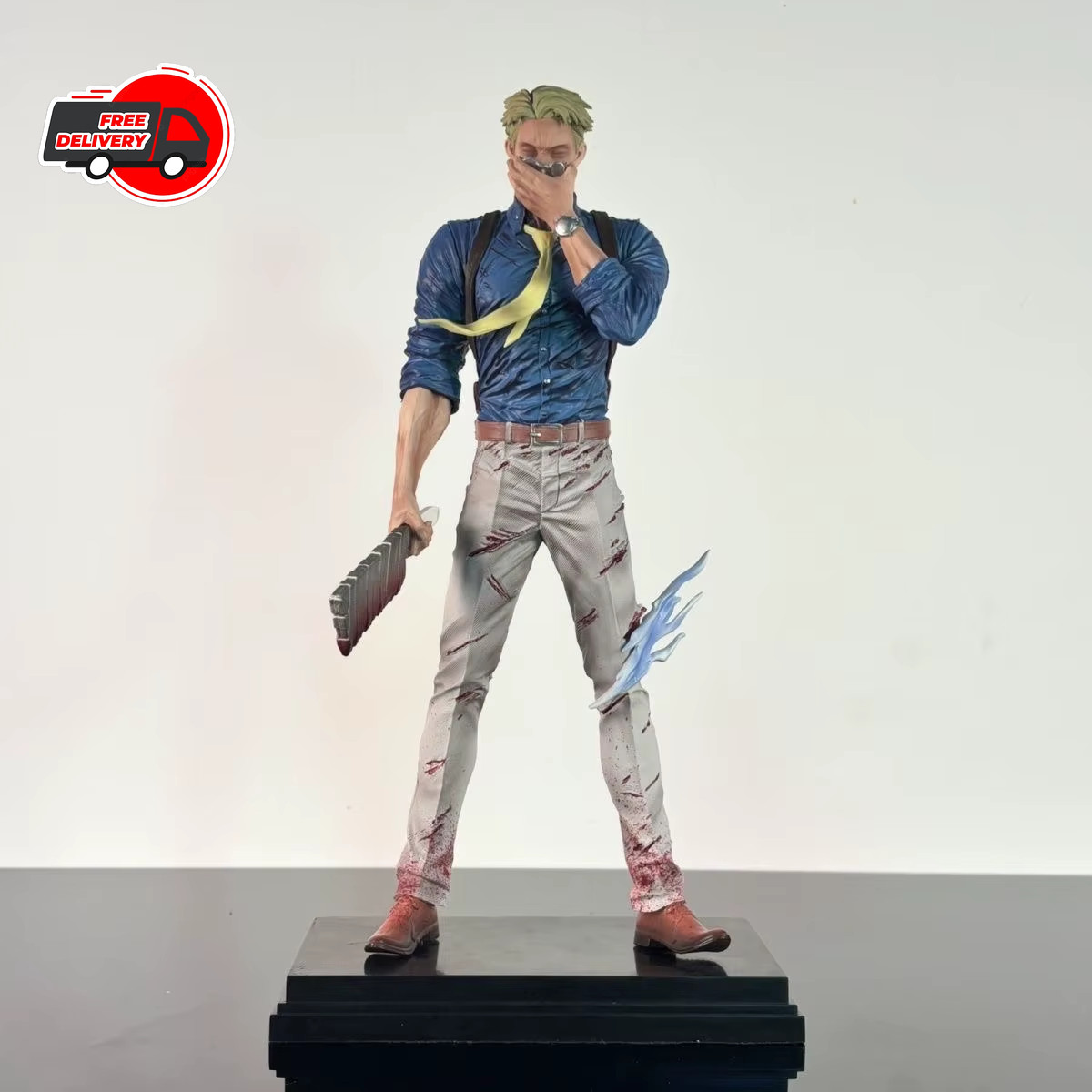 30cm Nanami Kento Jujutsu Kaisen Anime PVC Figure Bust Doll Model Statue Toy Kid