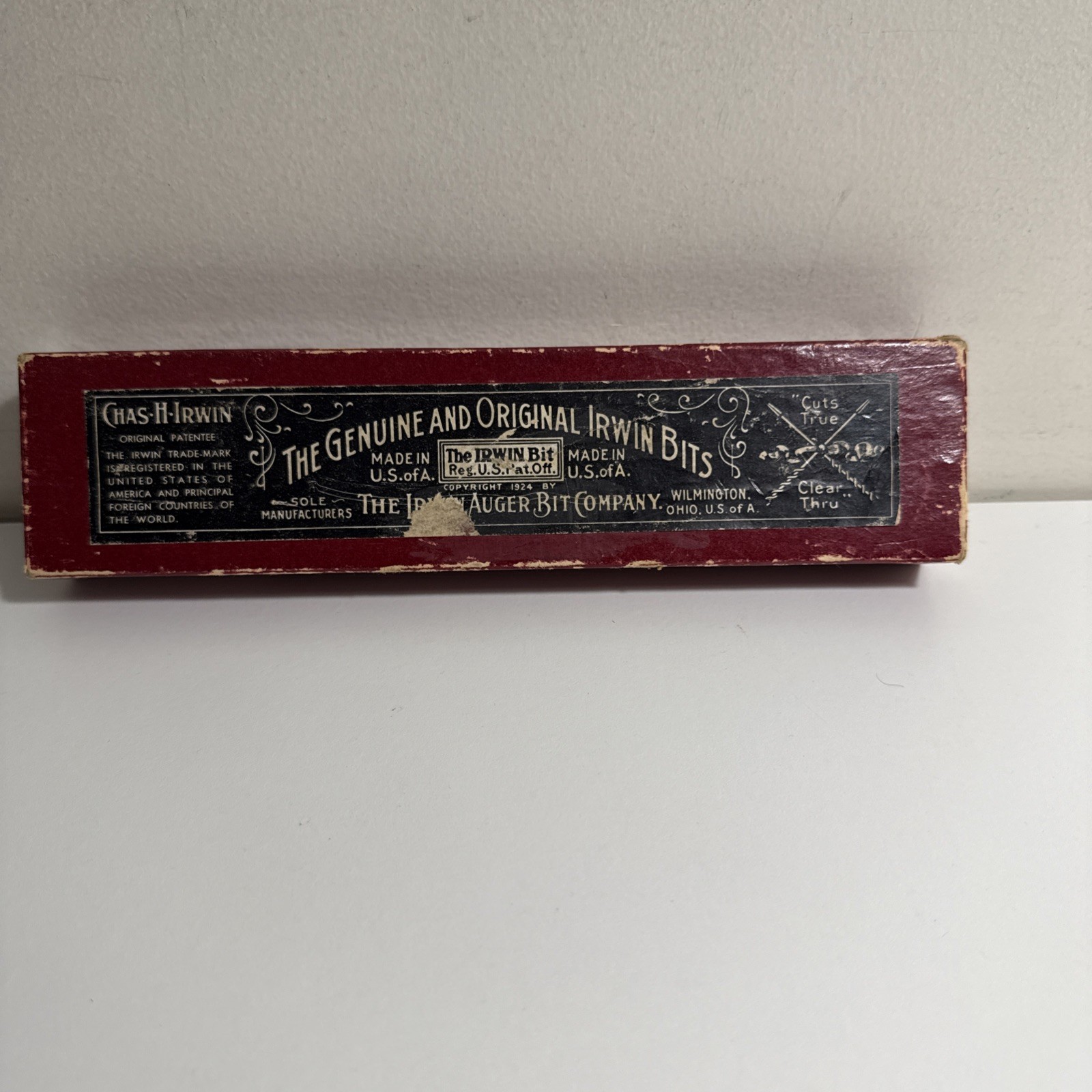 The Genuine and Original Irwin Bits No. 22 Irwin Micro Dial Original Box/Manual