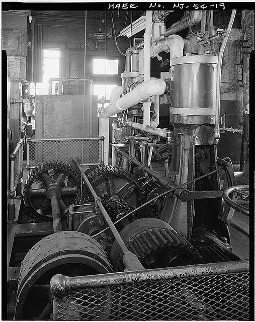 Photo:Newark New Jersey 1910s Jackson Street Bridge Control House Interior