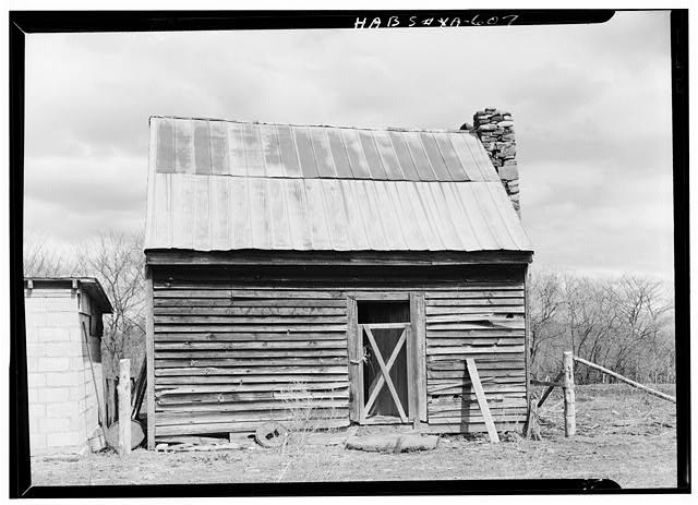 Photo:Green Hill Slave Quarters South Front Elevation 1900s Virginia