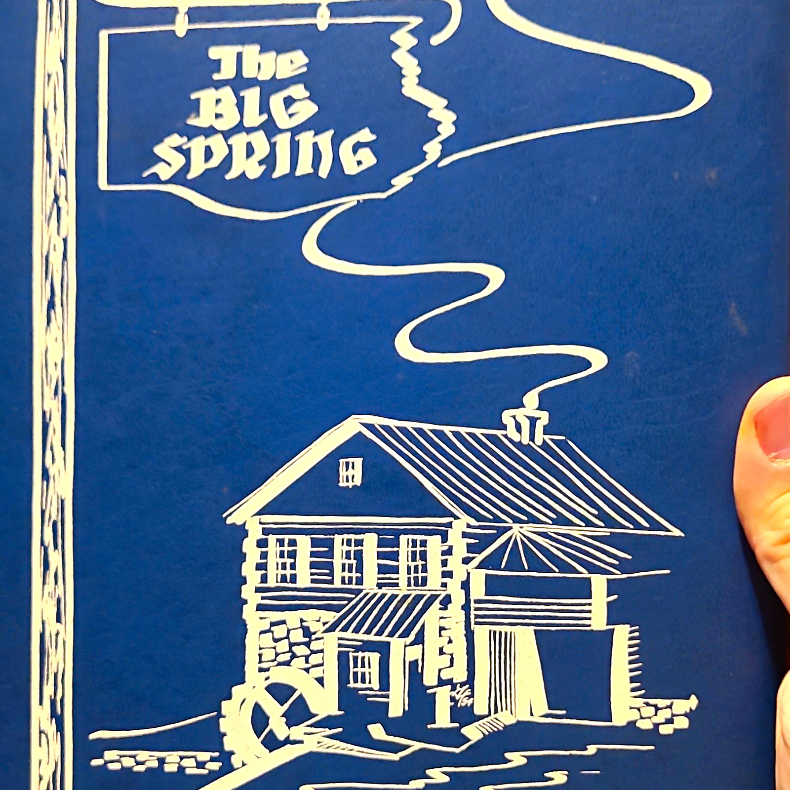 The Big Spring Big Spring Joint School System Yearbook 1955 Original Elem & HS