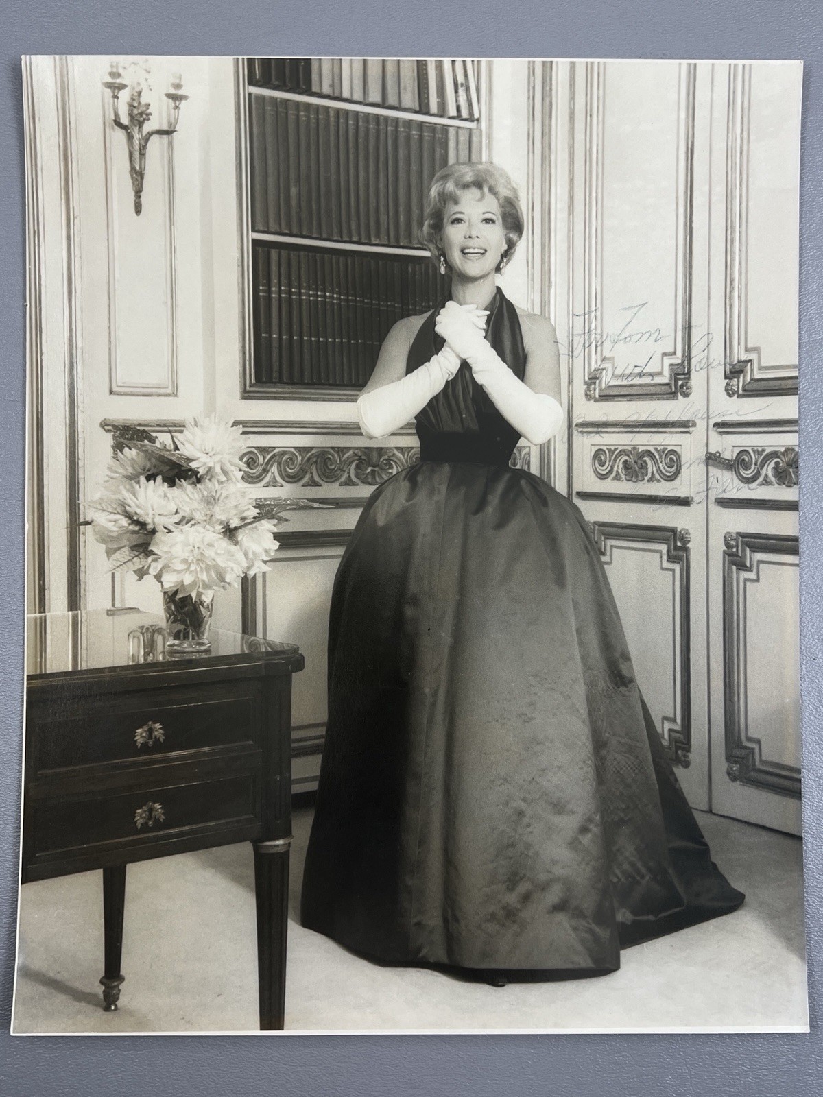 Vintage Pierre Balmain Fashion Press Photo Ramon Paris Haute Couture 9.5x11.5\