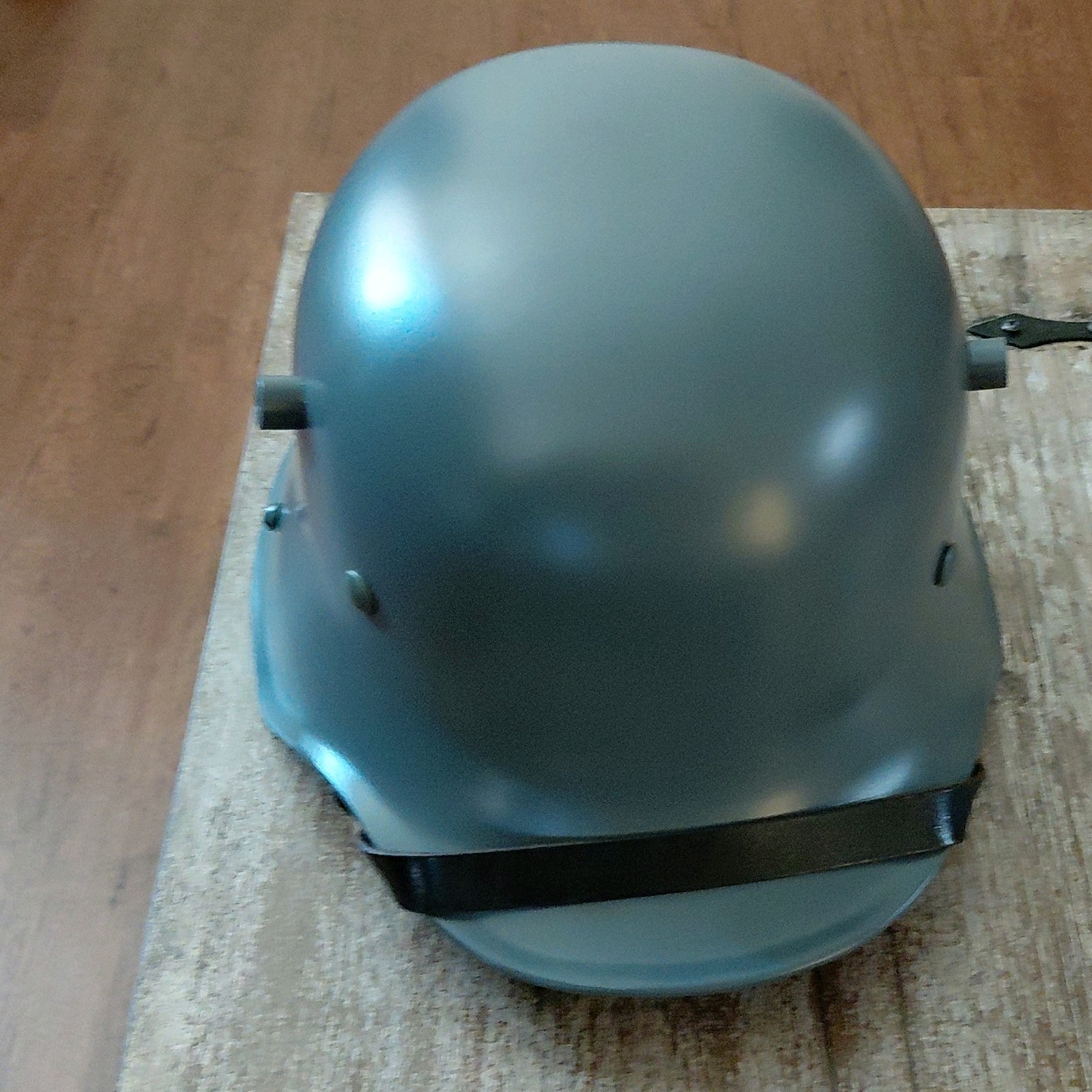 Model 1917 Stahlhelm with Worn Chin Strap