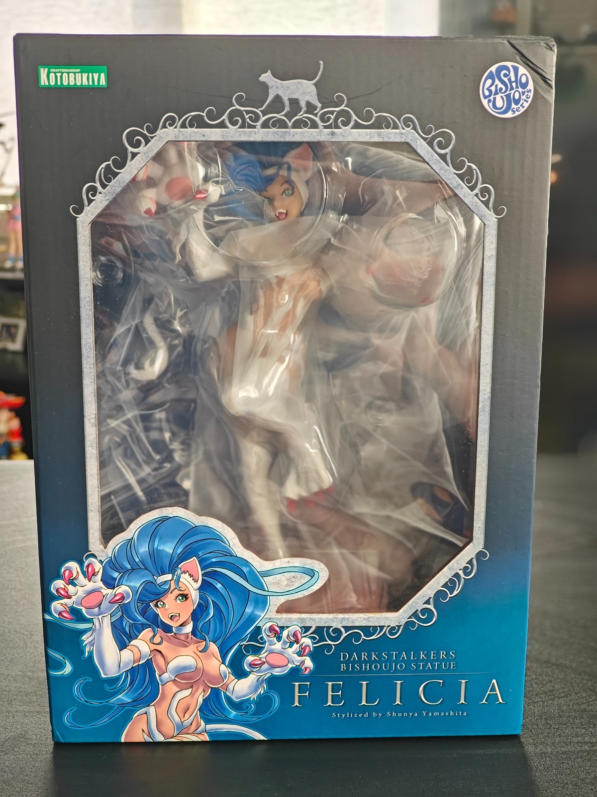 Kotobukiya DARKSTALKERS Felicia 1/7 Scale Bishoujo Statue - PREOWNED