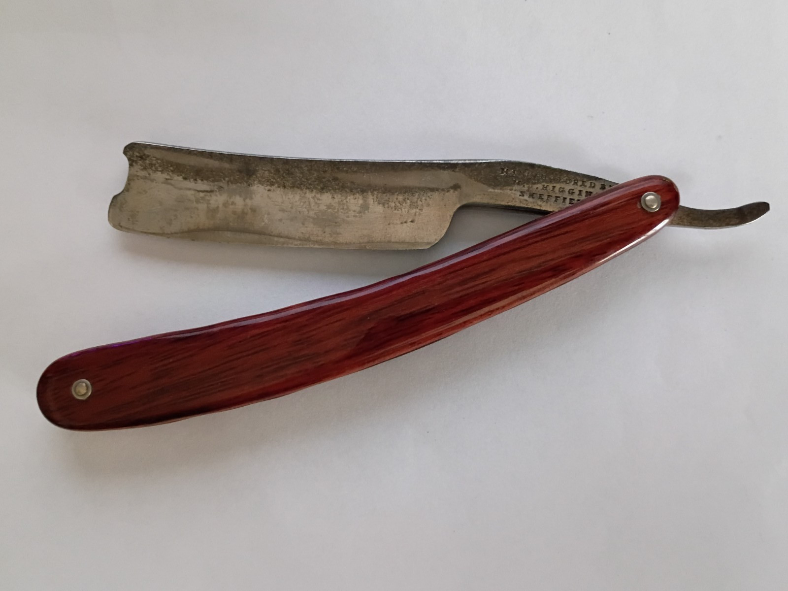 Vintage 7/8 M.J. Higgins Sheffield Straight Razor Vintage 7/8 M.J. Higgins Sheffield Straight Razor