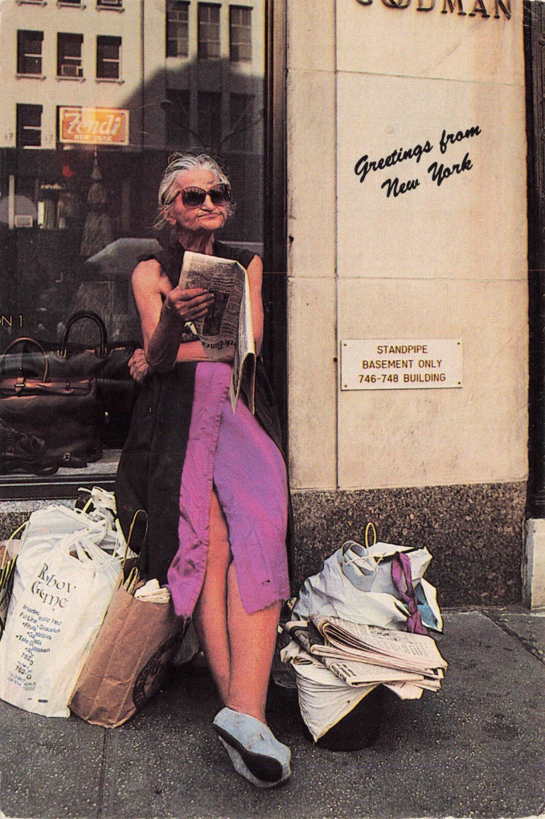 Greetings from New York Photo by Alan Schein VTG Continental Postcard Unposted