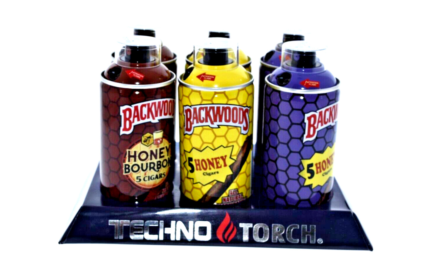TECHNO SMALL SPRAY CAN TORCH-COUNT 1