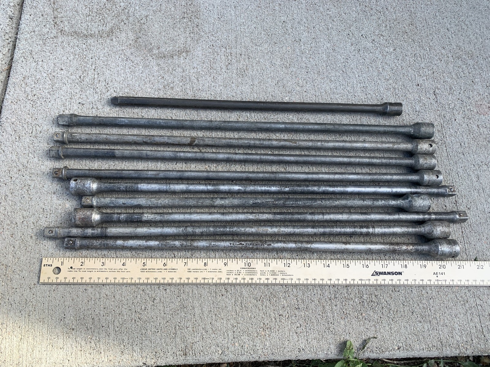 Large Lot Plomb/Plvmb/Plumb/Williams/Wright/Bonney Socket Extensions Vintage