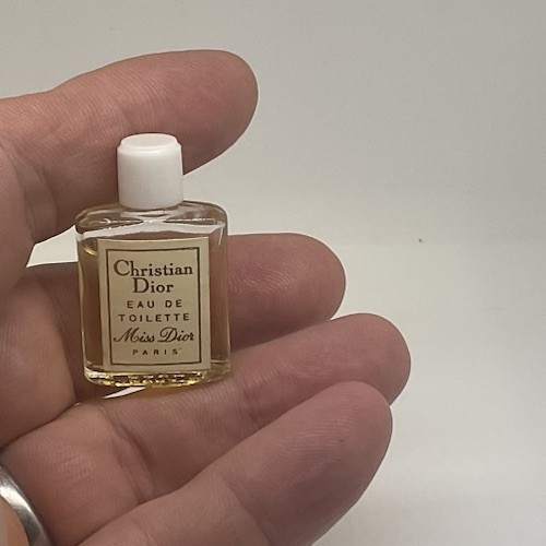 Vintage Miss Dior Christian Dior Eau de Toilette  5 Ml  Mini Perfume