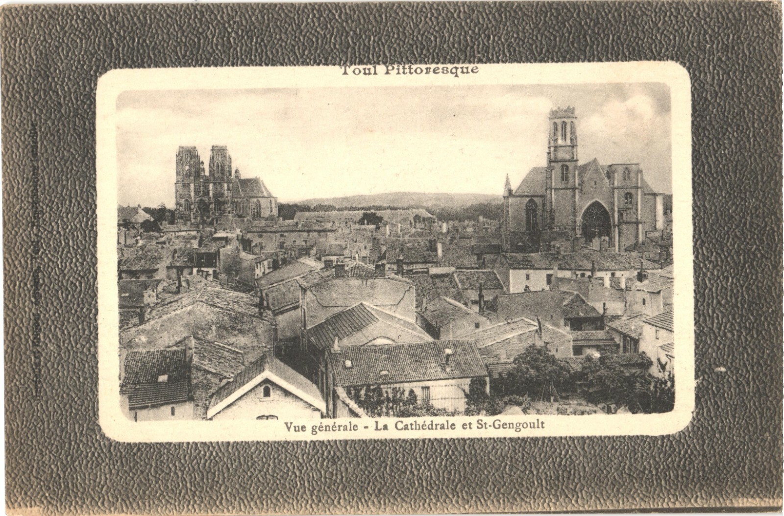 Toul France Cathedral & St-Gengoult Church View Divided Back Postcard c. 1910 Toul France Cathedral & St-Gengoult Church View Divided Back Postcard c. 1910