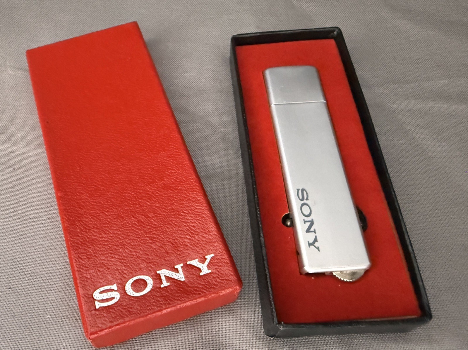 Vintage Leo Timely SONY PROMOTIONAL LIGHTER