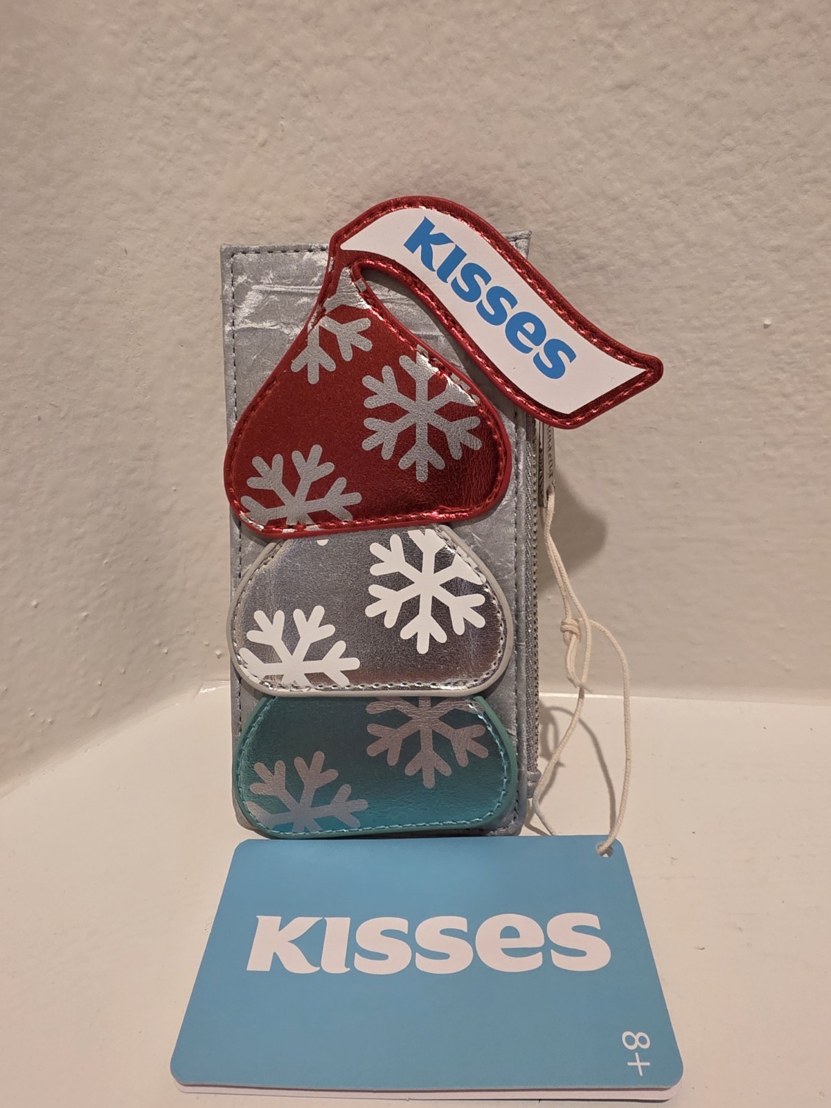Loungefly Hershey's Kisses Holiday Hard Tag Card Holder NWT