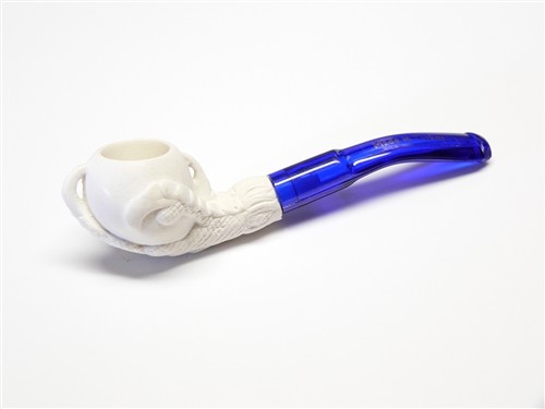 Miniature Meerschaum Pipe - CLAW & SMOOTH BOWL