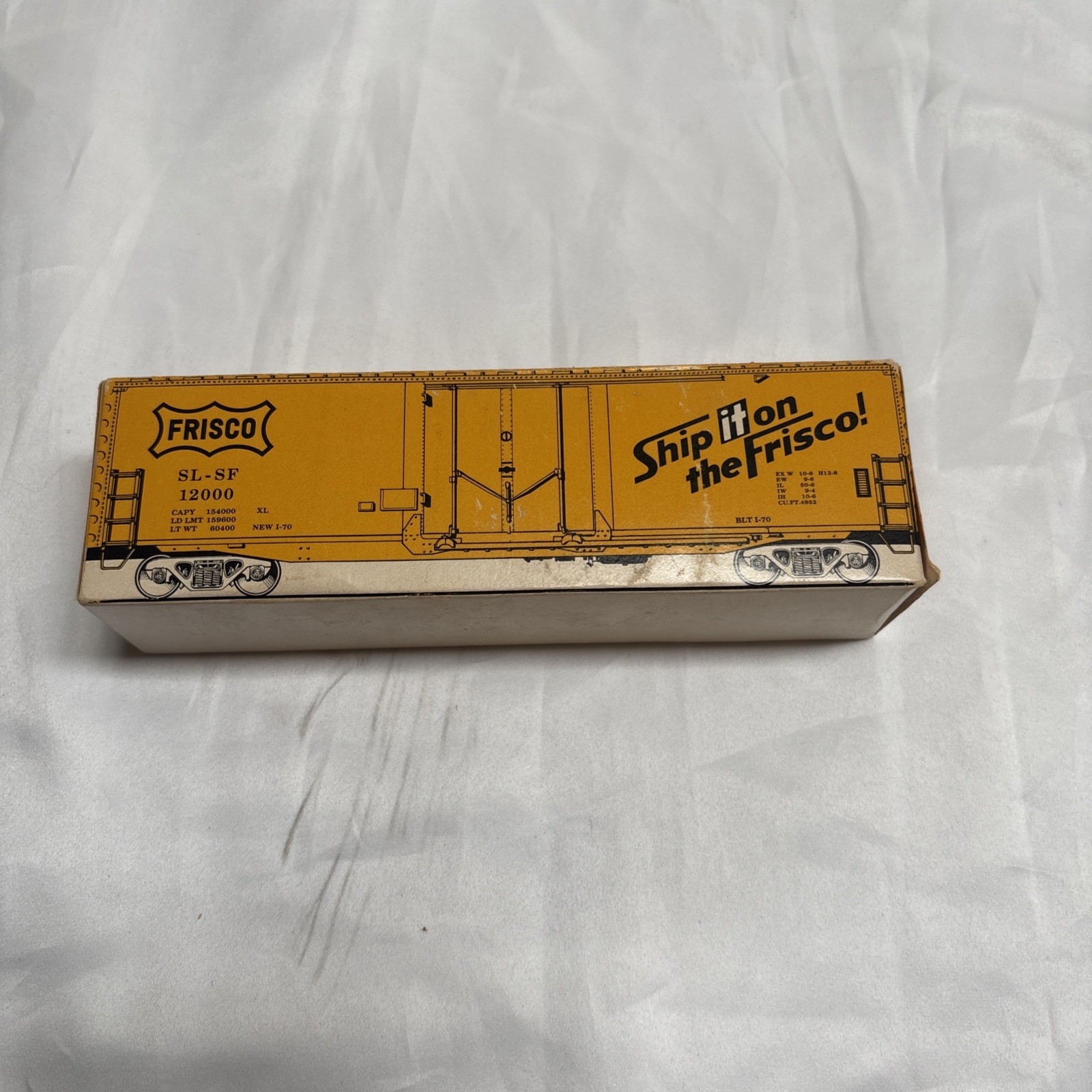 Vintage Frisco Matchbook train Box -  full Ship it on the Frisco - 24 Matchbooks