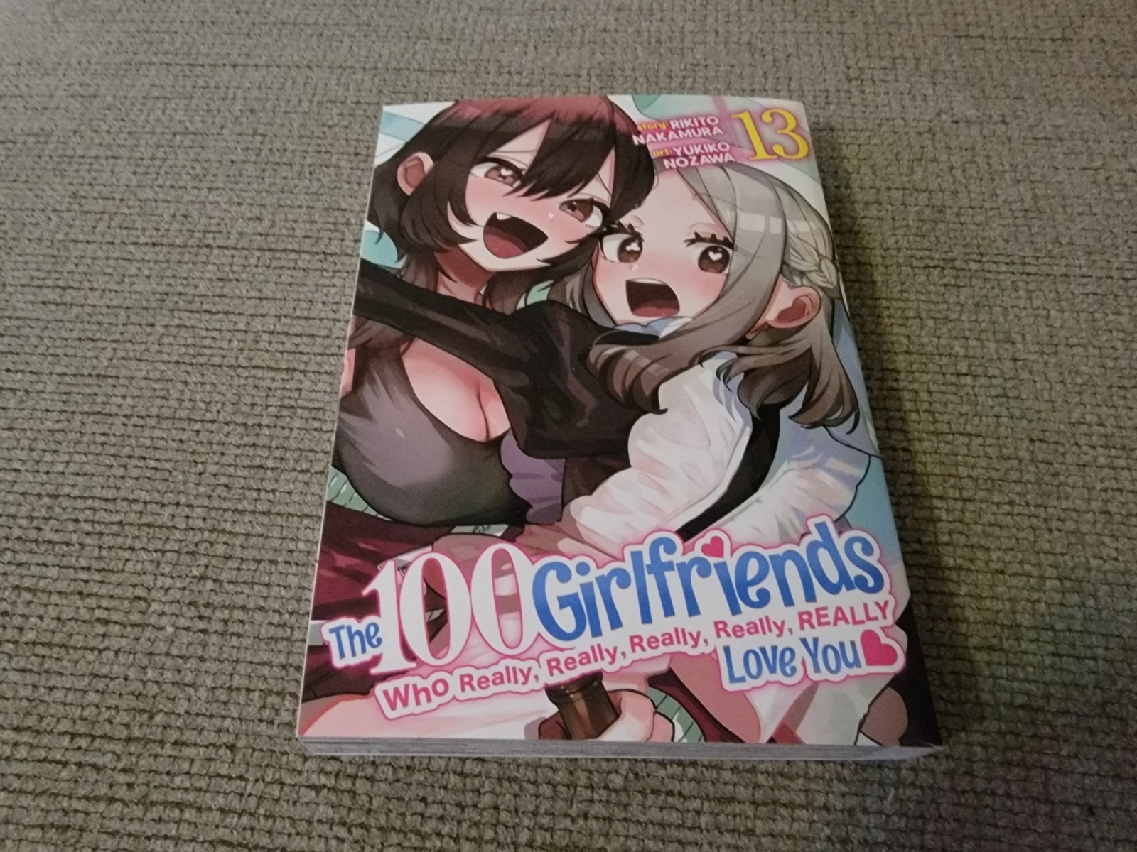 The 100 Girlfriends Who Really Love You Volume 13 Manga English