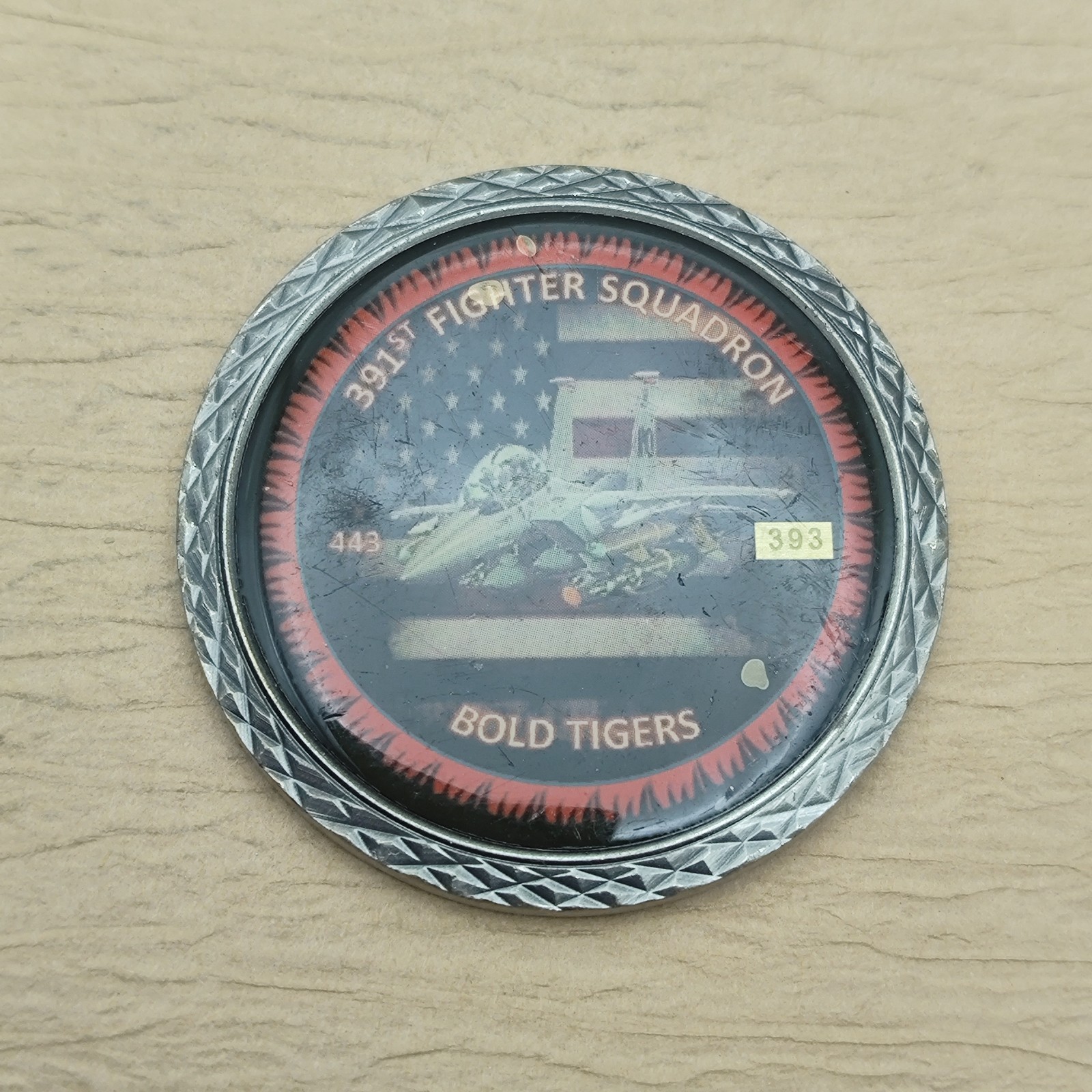 USAF 380th Eamxs/Strike Amu 391st Fighter Squadron Challenge Coin