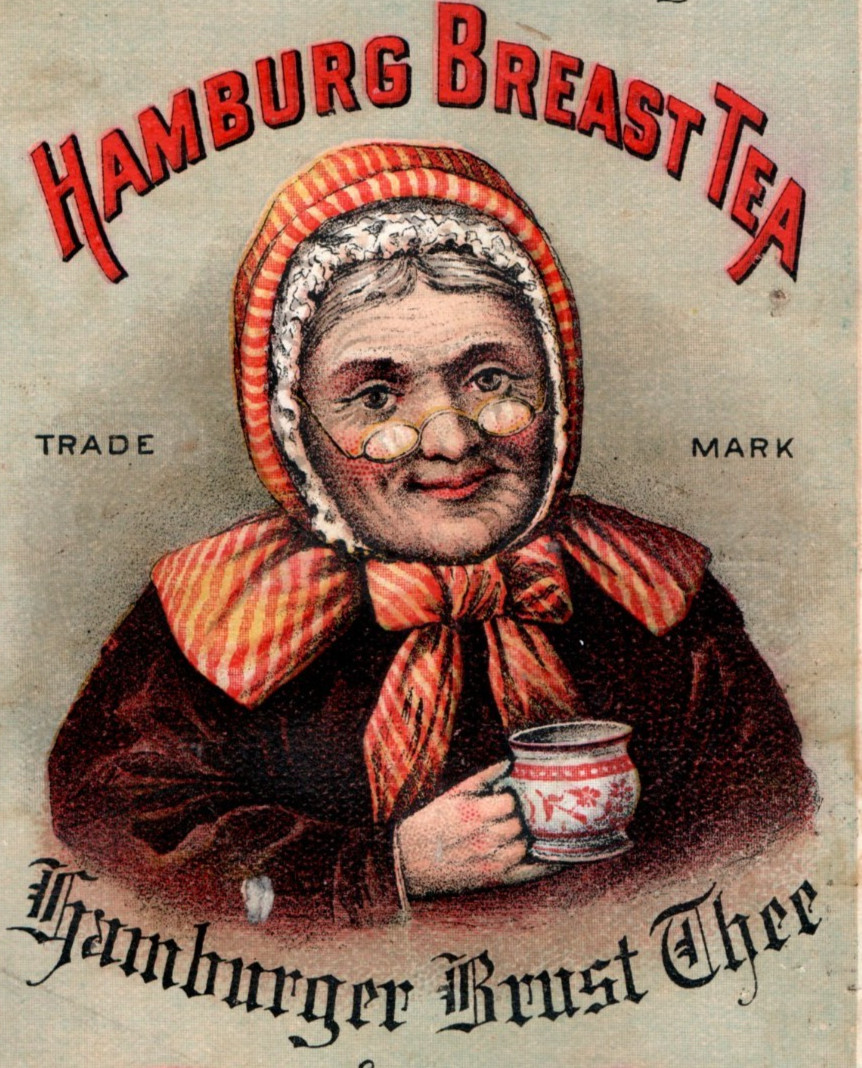 1880s-90s Dr. August Koenig\'s Breast Tea Quack Medicine G. M. Shindel F185