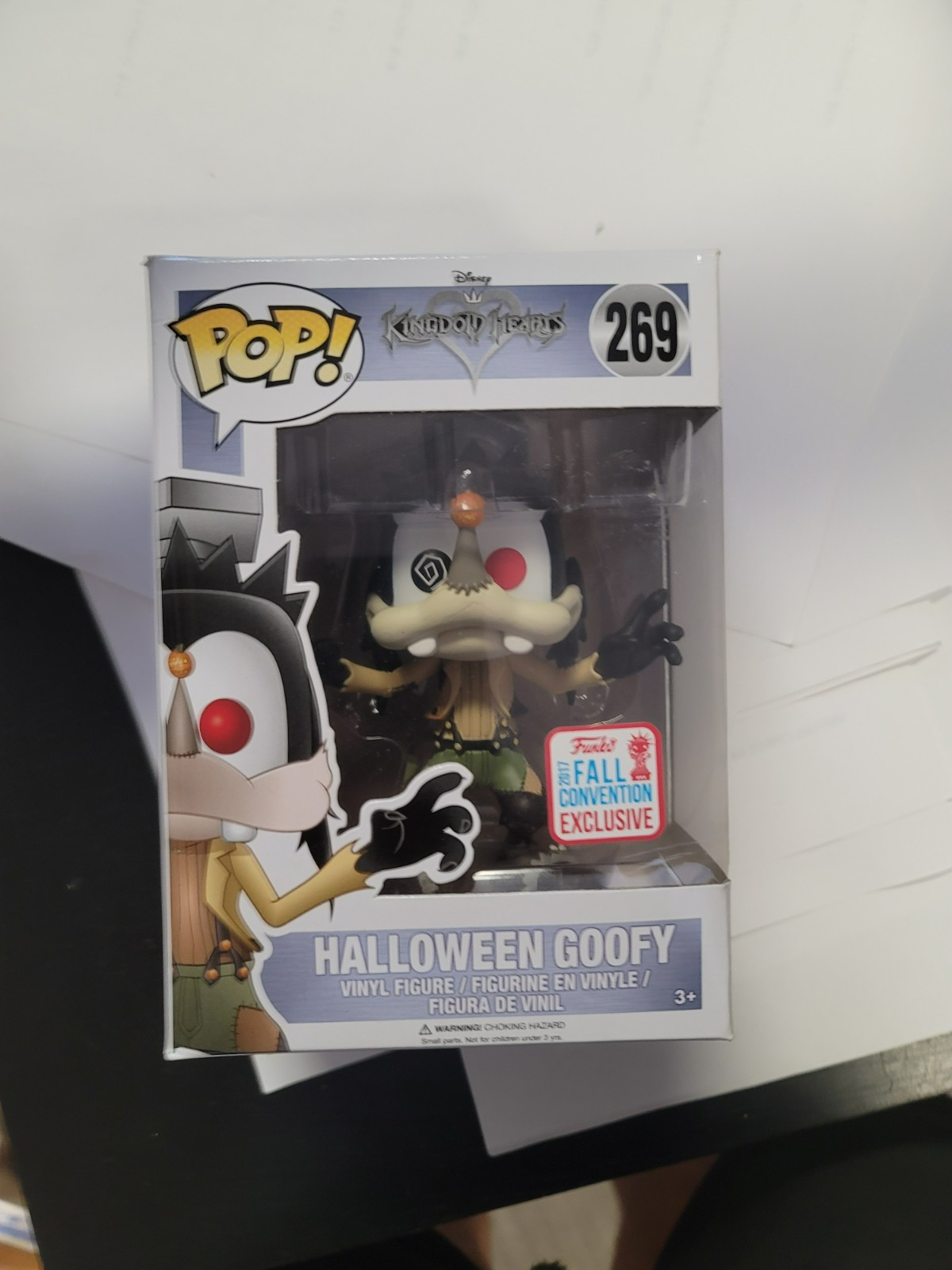 Kingdom Hearts Halloween Goofy Funko #269 Pop Figure New Near Mint 2017 Fall