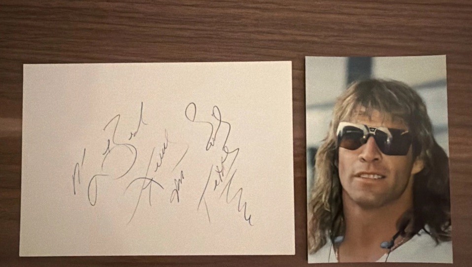 Kerry Von Erich Signed Autograph
