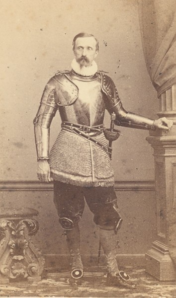 Swiss Guards Pontifical Army Old CDV Photo 1865 Swiss Guards Pontifical Army Old CDV Photo 1865