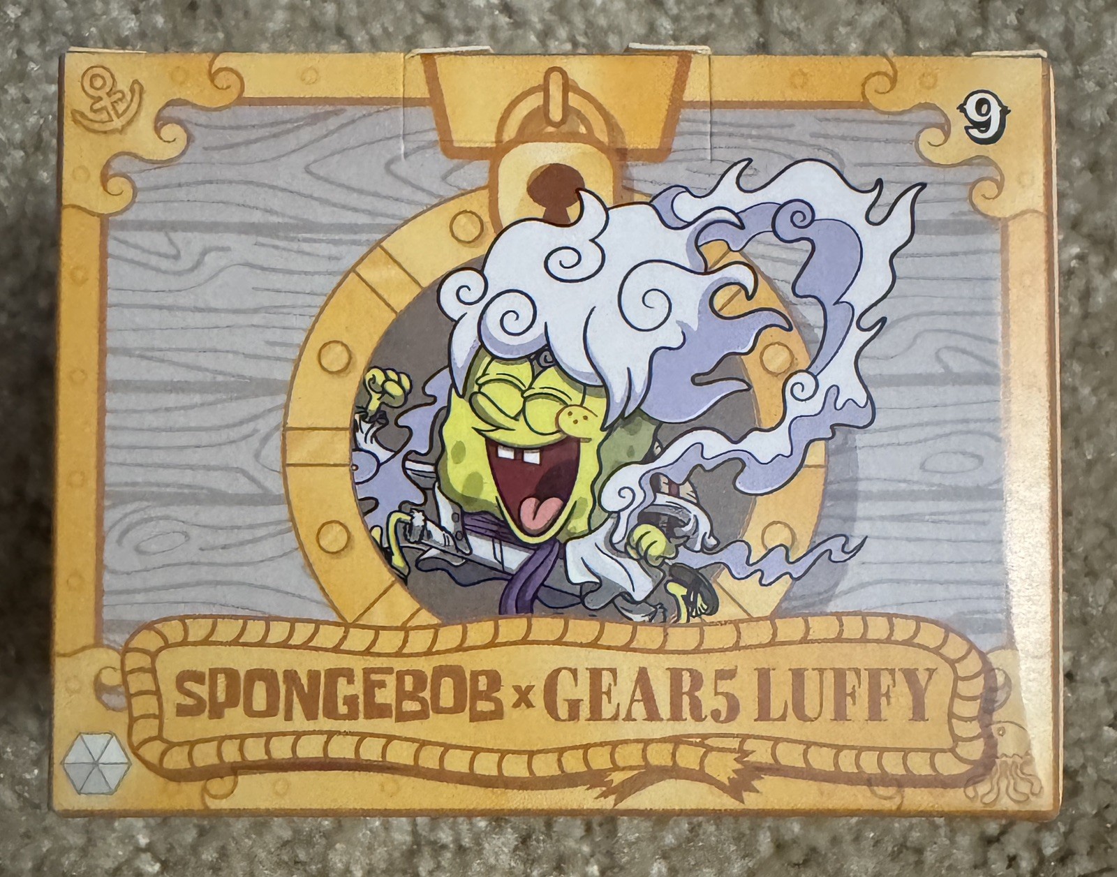 Mcdonalds One Piece X SpongeBob Squarepants, SpongeBob x Gear 5 Luffy Toy