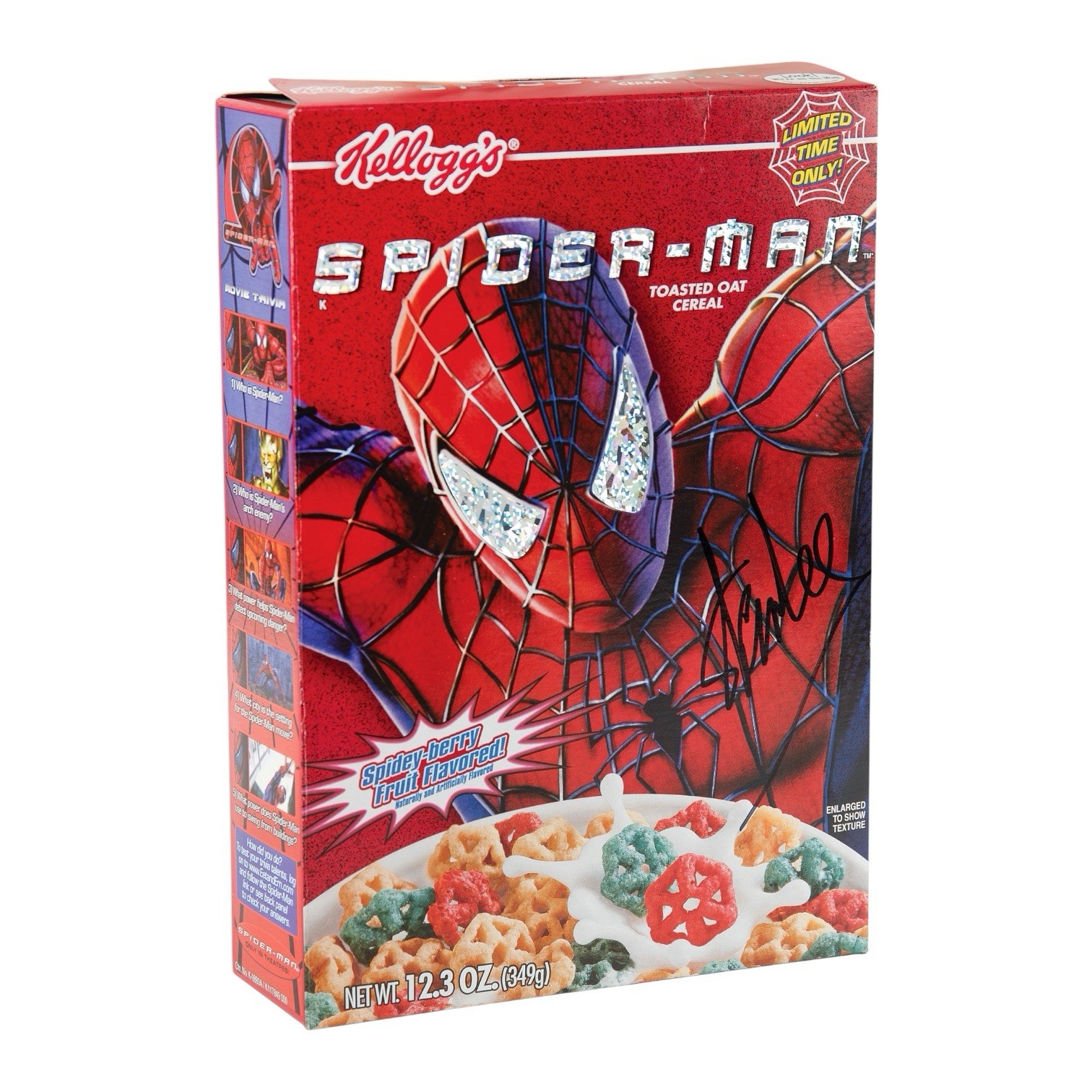 RARE 2002 Kellogg’s Spider-Man Cereal Box SEALED New Marvel Collectible