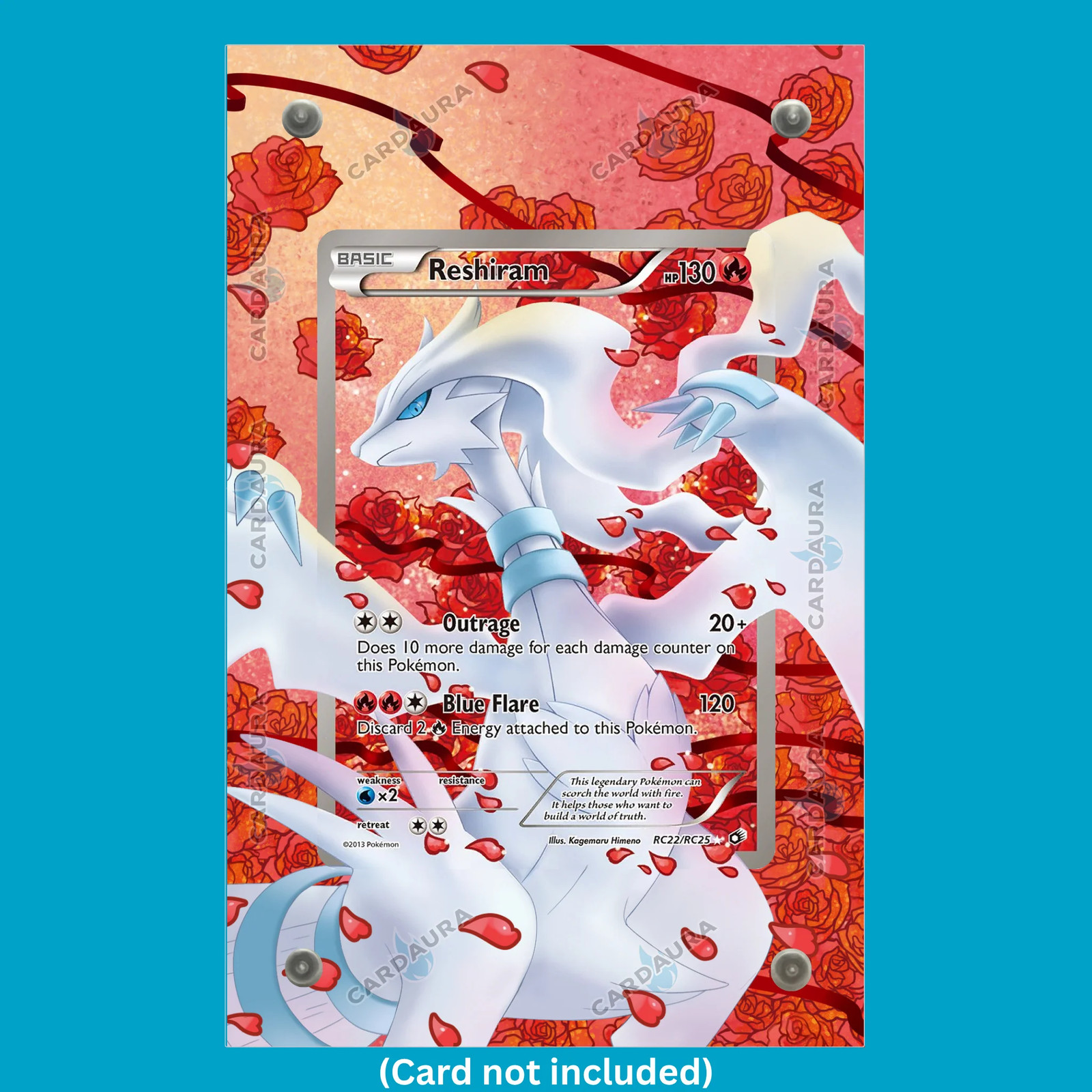 Reshiram RC22/RC25 Pokemon Legendary Treasures (Ungraded)