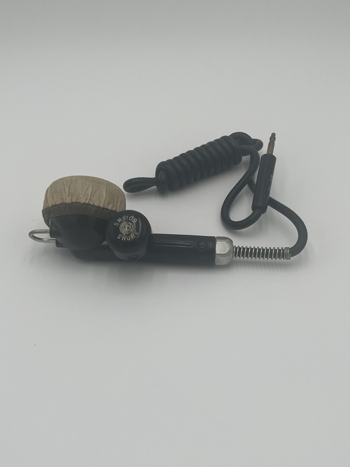 Vintage Shure SW-109 Handheld Carbon Microphone – 1/4” Plug With Original Cover