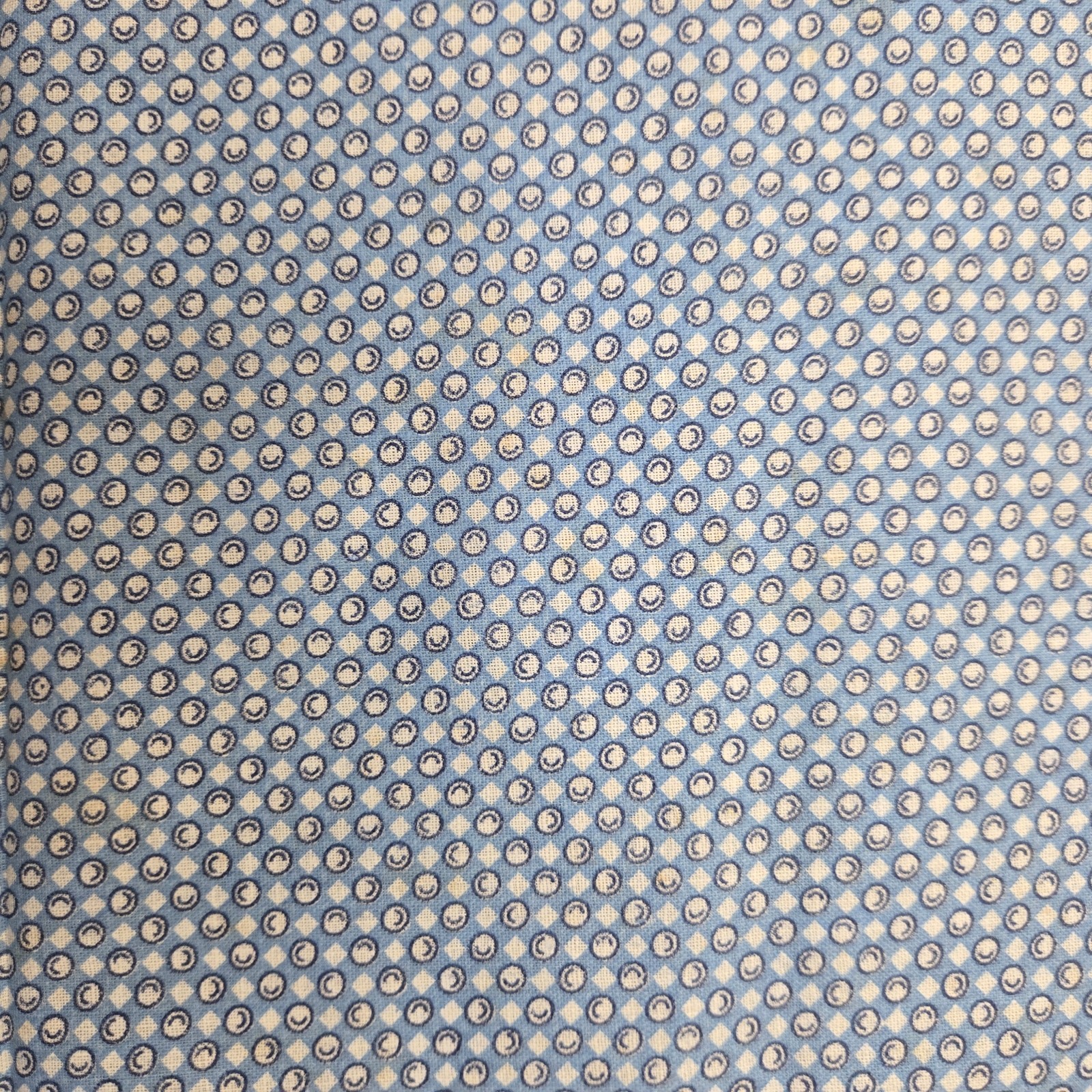 Unused Vintage 1940s Poplin Fabric 1/3 yd x 36 in Sew Craft Home Decor