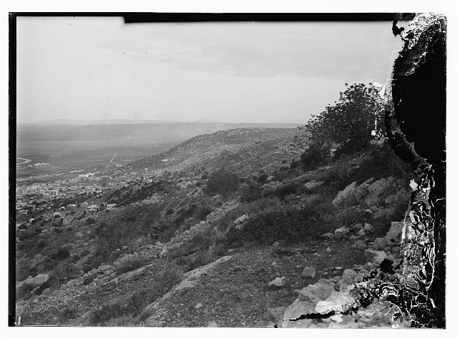Photo:Haifa Mt Carmel Panorama 1900s Palestinian Hills View