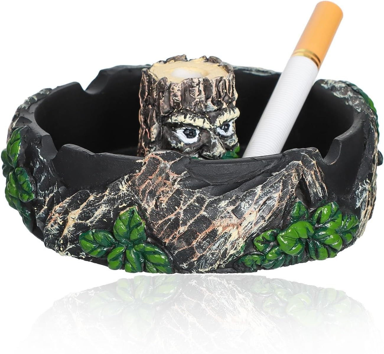 Ashtray Cool Ashtrays Cigarette Snuffer for Smokers,Ashtray Outdoors Resin Ash T