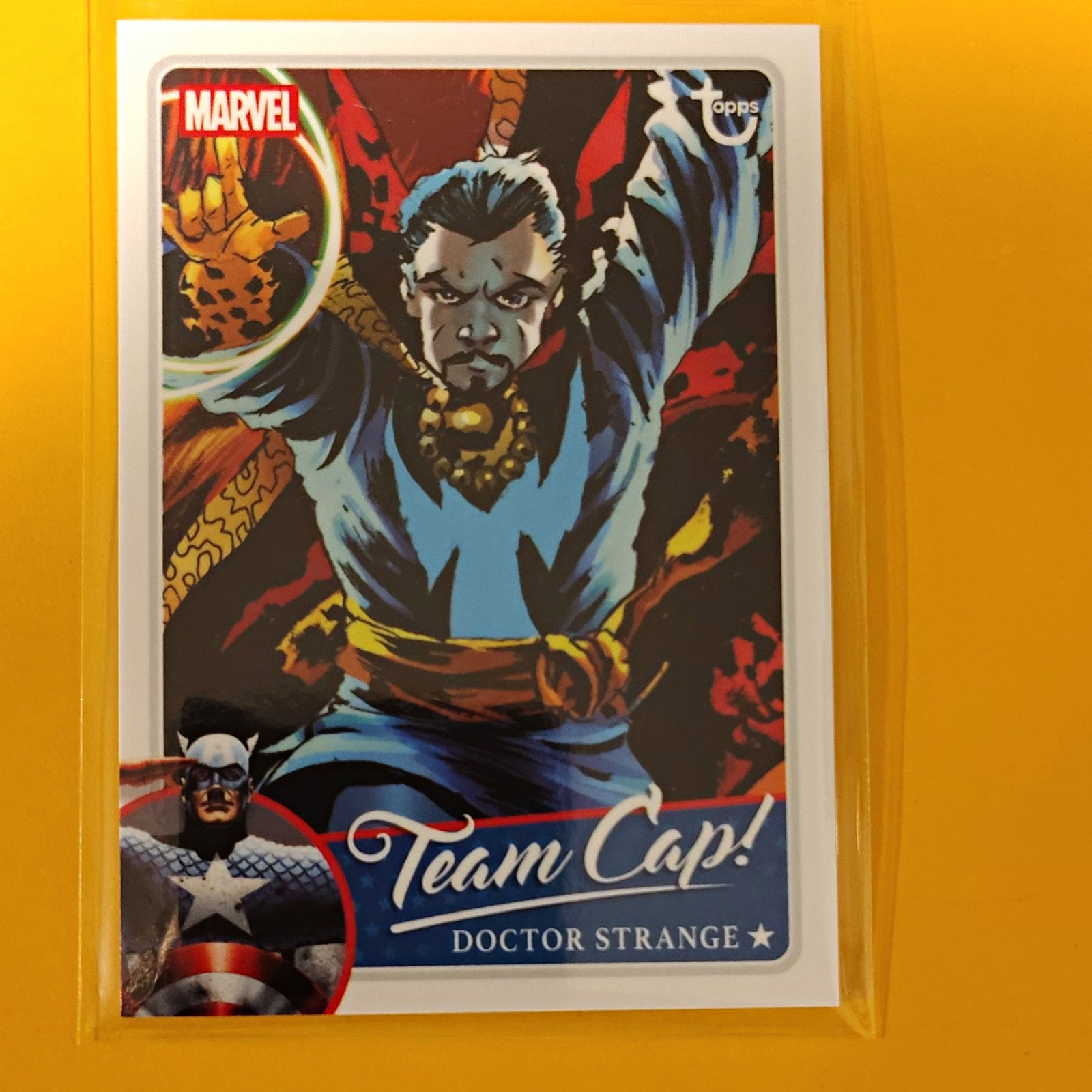 Topps 2026 Marvel Welcome to Brooklyn Team Cap Doctor Strange#TC-19