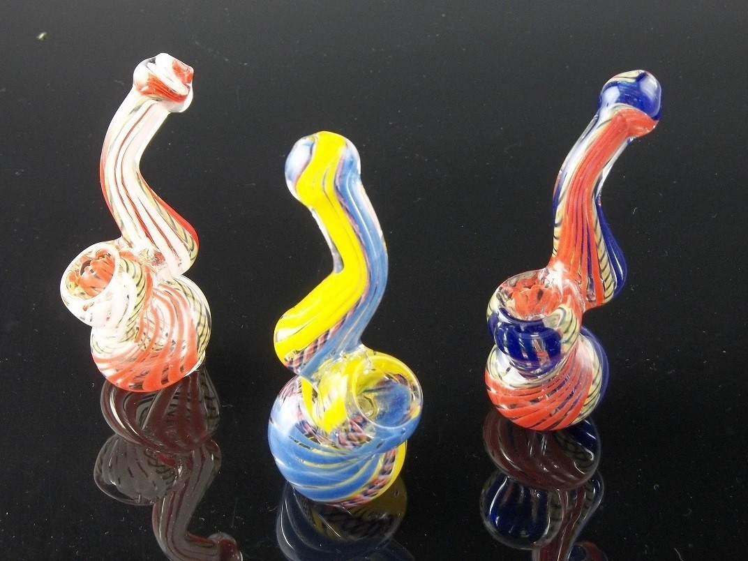 10 pack = $30.00 Total price Bubbler Hookah Tobacco Smoke Glass Pipe USA Shipper