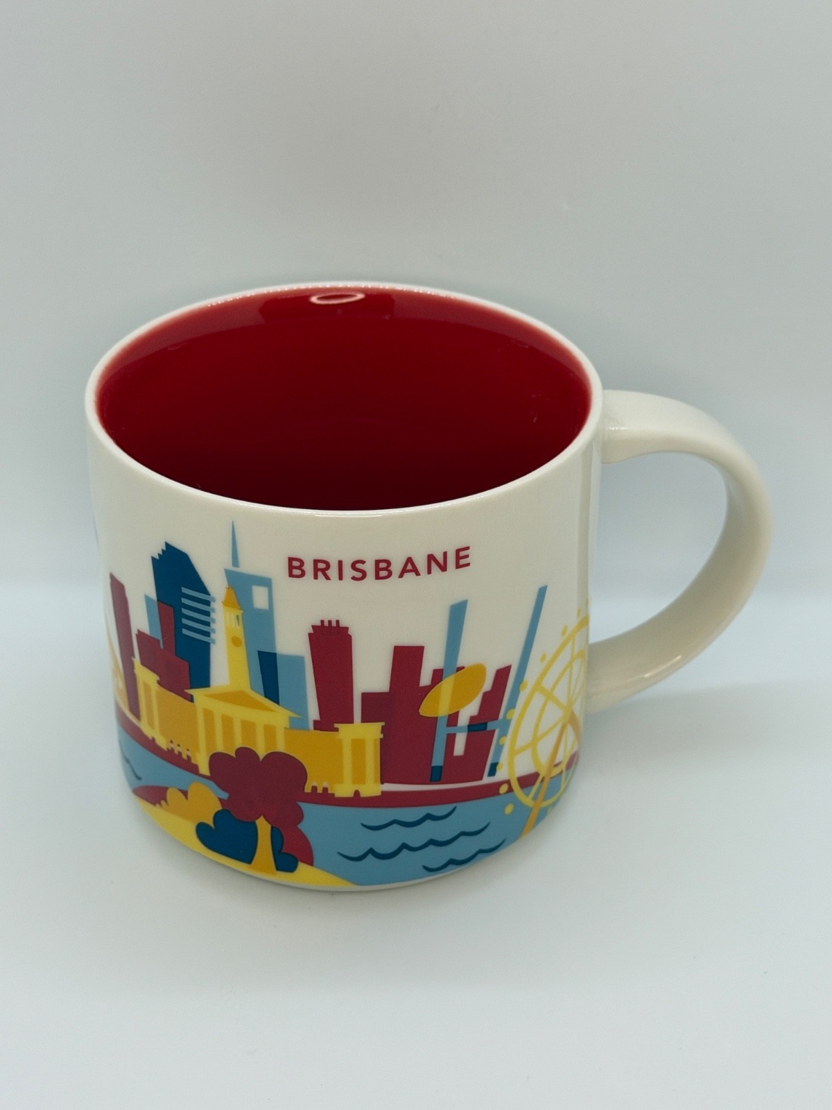 Starbucks BRISBANE You Are Here YAH Collection 14oz Mug NEW No Box Australia