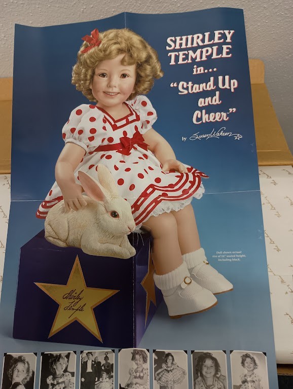 NIB Shirley Temple Stand Up and Cheer by Susan Wakeen 14\
