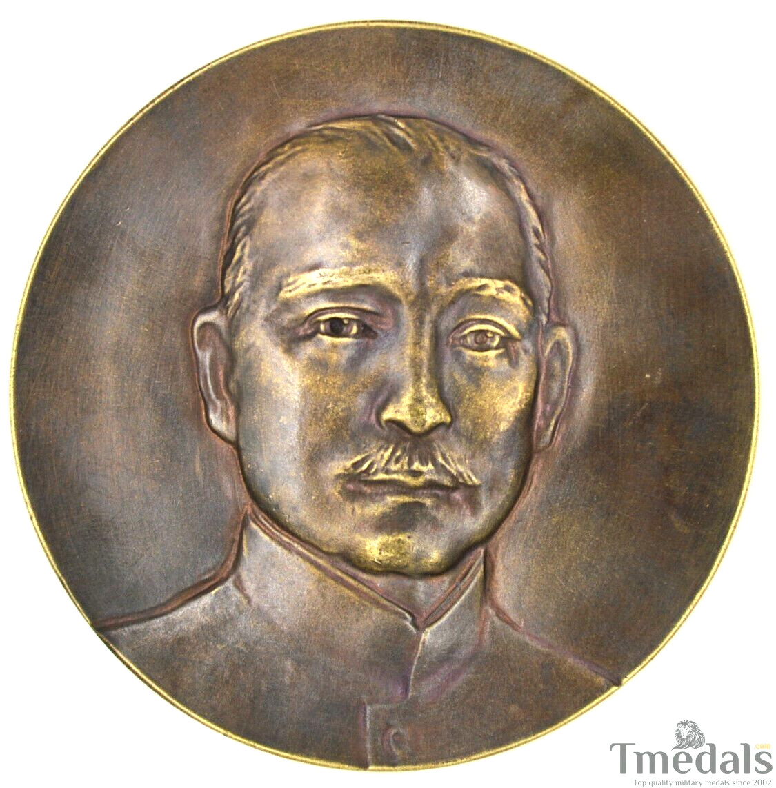 Chinese Order Badge CHINA-REPUBLIC 1929 Sun Yat Sen Copper Medal Museum Replica